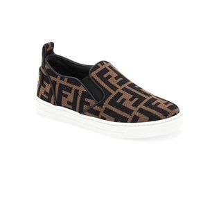 SOLD Kid's Allover FF Logo Slip-On Sneakers, Toddler/Kids